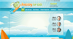 Desktop Screenshot of dentistry4littlesurfers.com